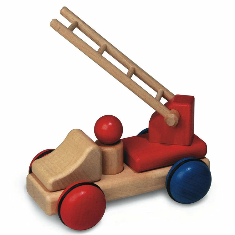 Promo ???? Fagus Wooden Mini Fire Engine ???? 3 Promo ???? Fagus Wooden Mini Fire Engine ????