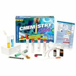New ❤️ Thames & Kosmos Chemistry C500 Experiment Kit ???? -Goki Sales Store 665012 3 800x800 crop center