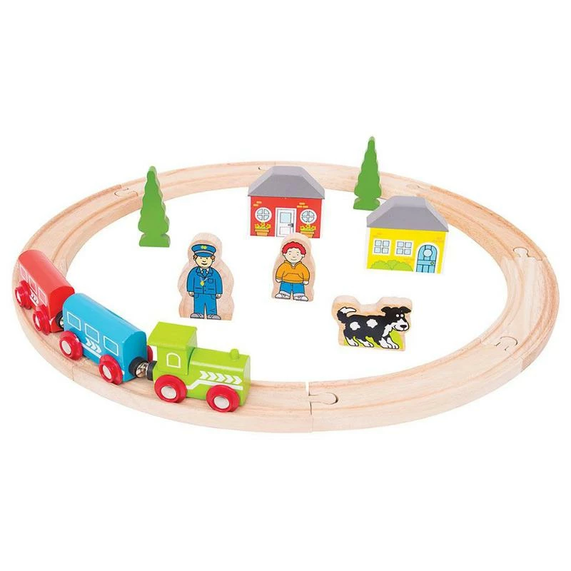 Flash Sale ???? Bigjigs My First Train Set ????