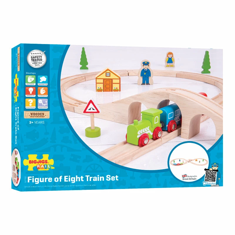 Brand new ???? Bigjigs Figure Of Eight Train Set ???? 4 Brand new ???? Bigjigs Figure Of Eight Train Set ???? - Image 2