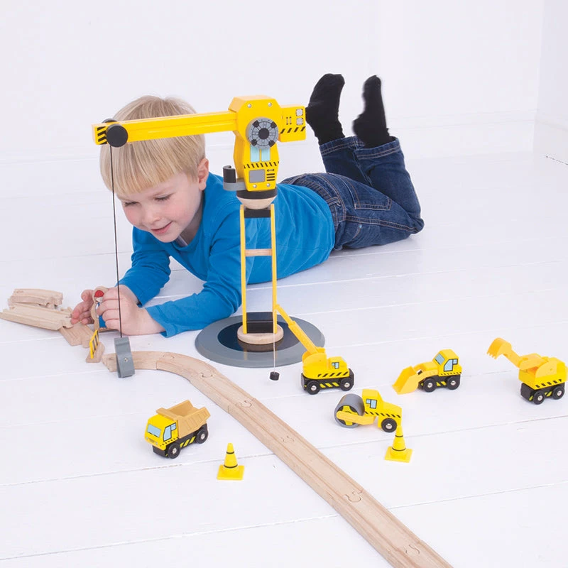Best Sale ✔️ Bigjigs Big Crane Construction Set ???? - Image 3