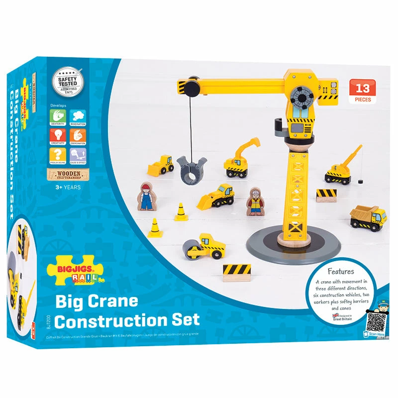 Best Sale ✔️ Bigjigs Big Crane Construction Set ???? - Image 5