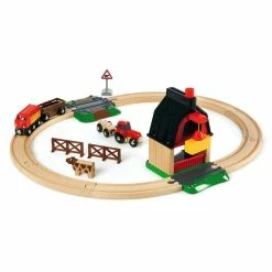 New ???? Brio Farm Railway Set 20pc ????