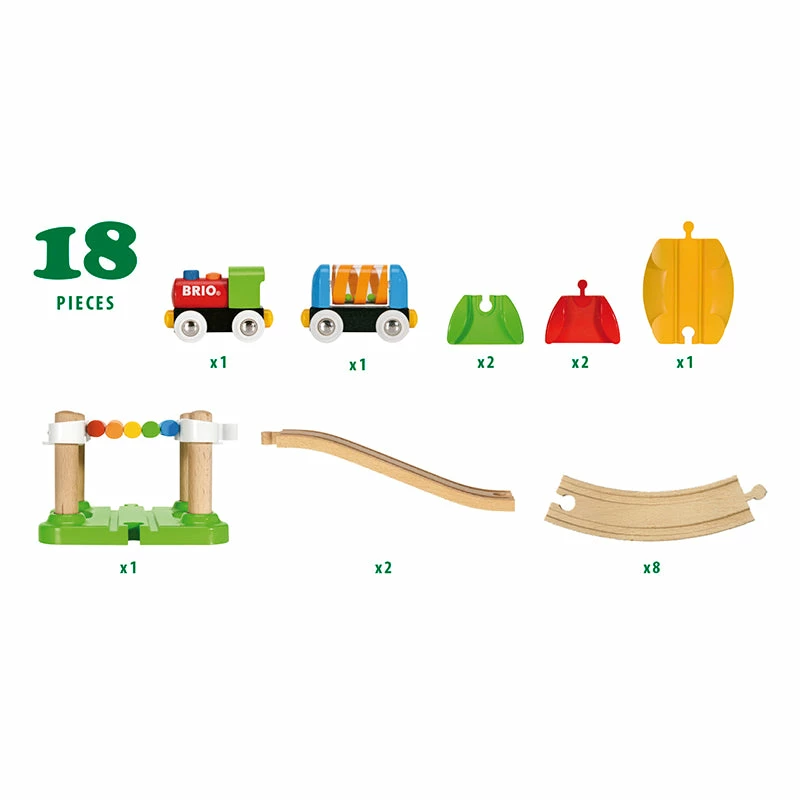 Cheapest ⭐ Brio My First Railway Beginner Pack 18pc ✨ 5 Cheapest ⭐ Brio My First Railway Beginner Pack 18pc ✨ - Image 3