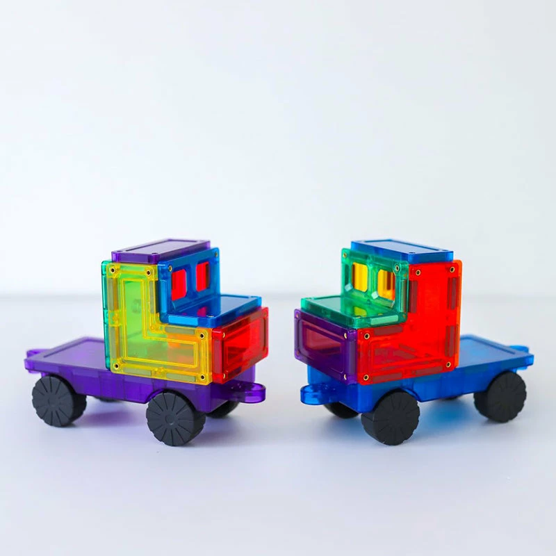 Cheap ⭐ Learn & Grow Magnetic Tiles Car Base Pack 2pc ???? - Image 3