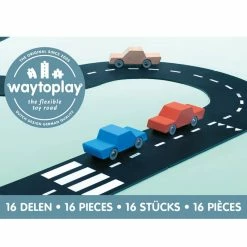 Cheap ???? Way To Play Rubber Road Expressway Set 16pc ????
