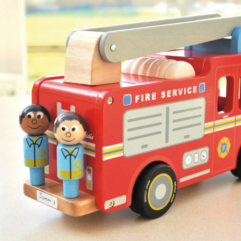 Buy ???? Indigo Jamm Freddie Fire Engine Wooden Truck ???? 6 Buy ???? Indigo Jamm Freddie Fire Engine Wooden Truck ???? - Image 4