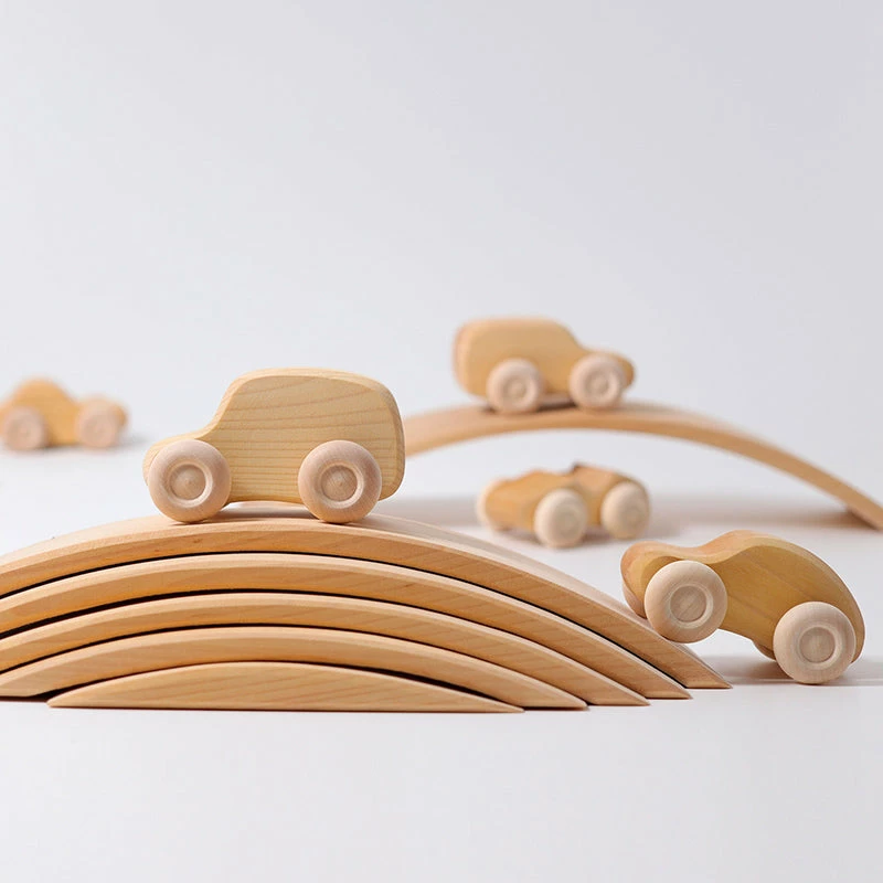 Deals ???? Grimm's Cars Natural Set Of 6 ???? - Image 3