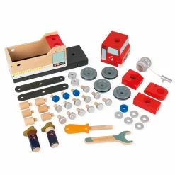Top 10 ???? Janod Brico Kids DIY Wooden Fire Truck ⌛ -Goki Sales Store JAN06469 3 800x800 crop center