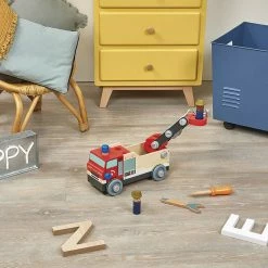 Top 10 ???? Janod Brico Kids DIY Wooden Fire Truck ⌛ -Goki Sales Store JAN06469 7 800x800 crop center