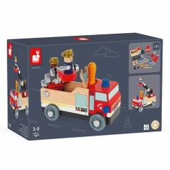 Top 10 ???? Janod Brico Kids DIY Wooden Fire Truck ⌛ -Goki Sales Store JAN06469 8 800x800 crop center