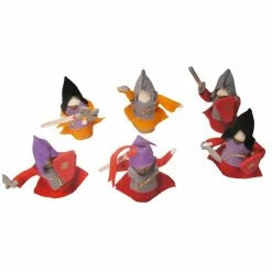 Promo ???? Magic Wood Knights Set Of 6 Red ????