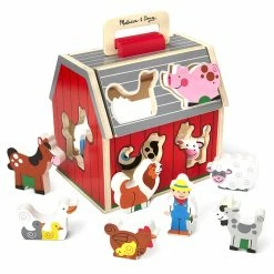Hot Sale ???? Melissa & Doug Take Along Sorting Barn ✔️