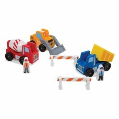 Buy ???? Melissa & Doug Construction Vehicle Set ????