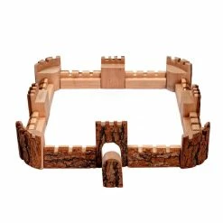 Deals ✔️ Magic Wood Natural Wood Castle Blocks 16pc Set ????