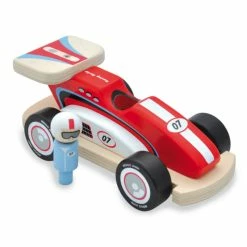 Deals ???? Indigo Jamm Racing Rocky Wooden Race Car ????