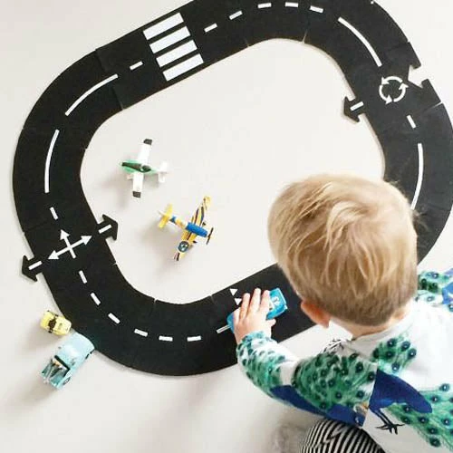 New ???? Way To Play Rubber Road Ringroad Set 12pc ???? 3 New ???? Way To Play Rubber Road Ringroad Set 12pc ????