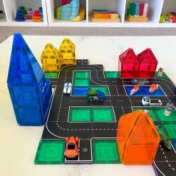 Best reviews of ???? Learn & Grow Magnetic Tile Topper Road Pack 40pc ❤️ -Goki Sales Store RoadTopper playroomstories 2 800x800 crop center