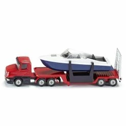 Discount ✨ Siku Low Loader With Boat ????