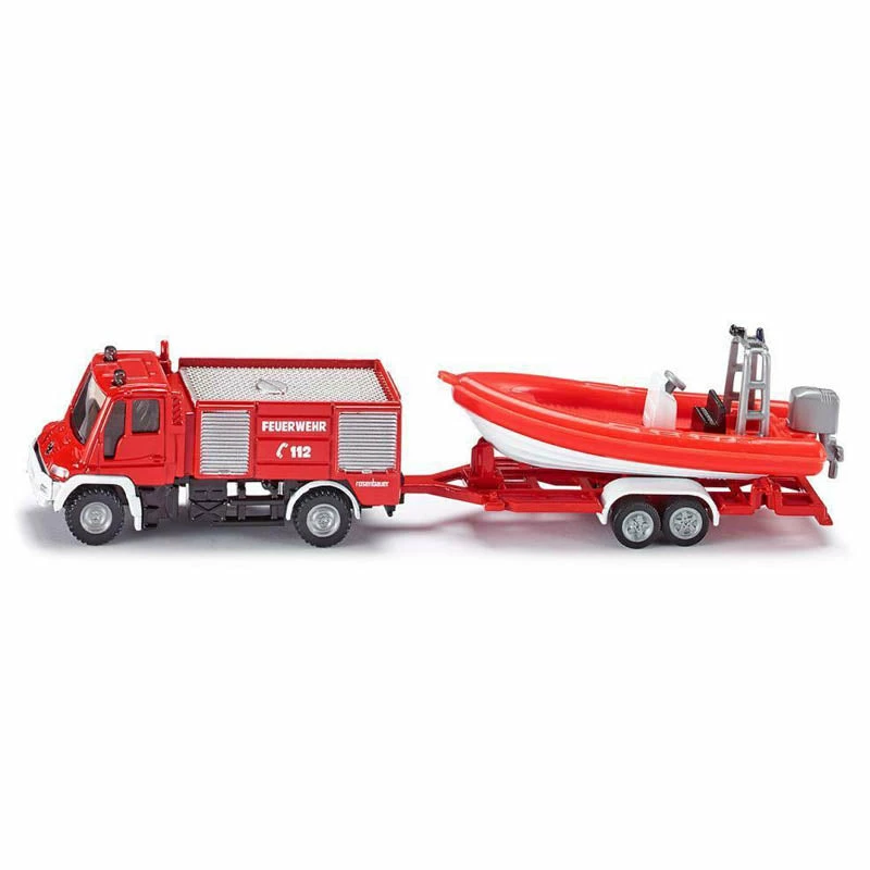 Hot Sale ???? Siku Fire Engine With Boat ❤️ 3 Hot Sale ???? Siku Fire Engine With Boat ❤️