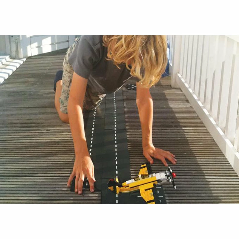 Best Sale ???? Way To Play Rubber Road Straight Extension Set 4pc ???? - Image 3