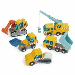 New ???? Tender Leaf Toys Construction Vehicle Set ????