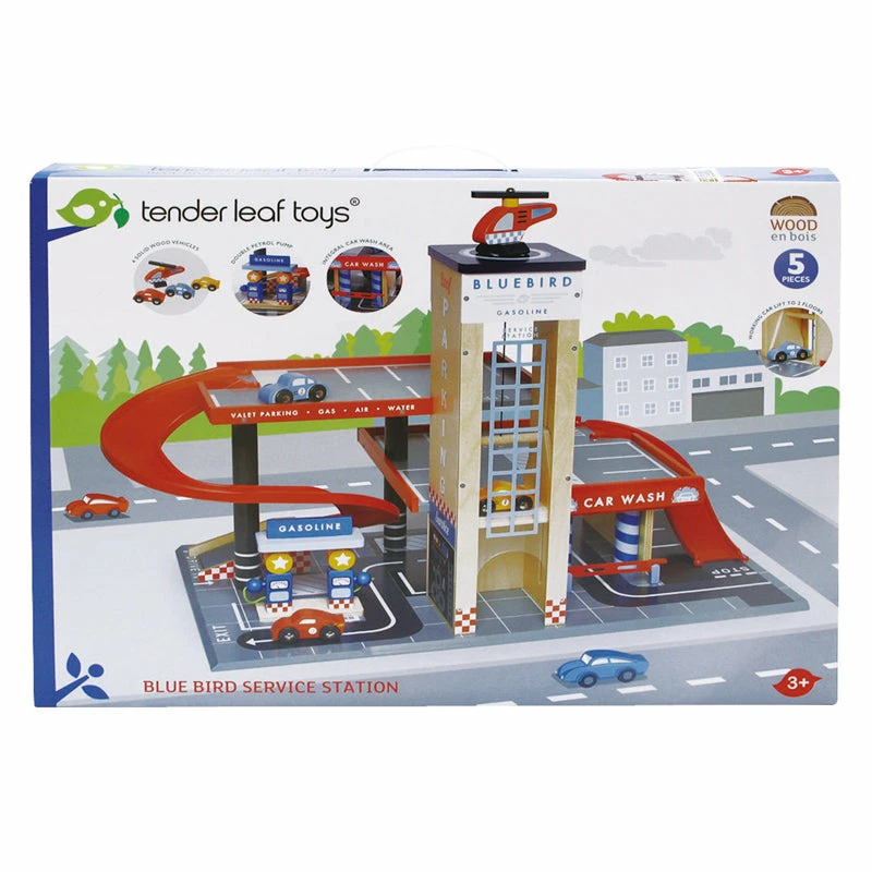 Flash Sale ✨ Tender Leaf Toys Blue Bird Service Station ???? - Image 6