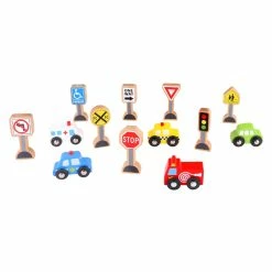 Deals ???? Tooky Toy Transportation & Sign Set ????