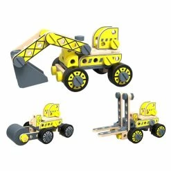 Brand new ???? Tooky Toy DIY Forklift & Excavator Construction Set ????