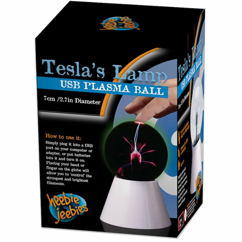 Best deal ???? Heebie Jeebies Tesla's Lamp Plasma Ball Small USB ???? - Image 3