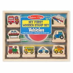 Brand new ???? Melissa & Doug My First Stamp Set Vehicles ????