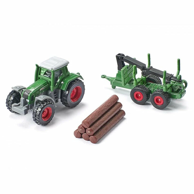 Discount ⌛ Siku Fendt Tractor With Forestry Trailer ???? - Image 3